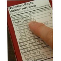 食品营养标签和标示成分检测